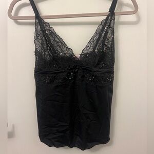 Cami top with lace detail